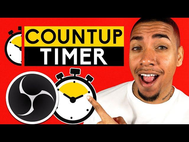 How to Add Count Up Timer Using OBS Studio [2022]