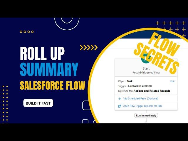 Salesforce Flow Secrets: How to Create a Roll Up Summary
