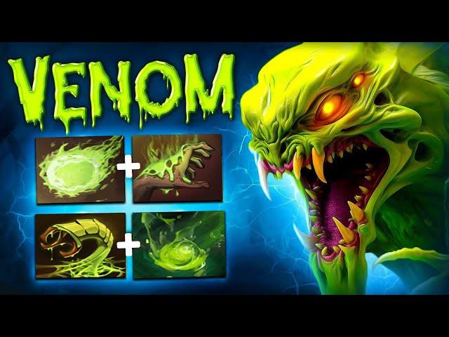 ВЕНОМАНСЕР (поддержка) - мерзкий и надоедливый | Venomancer Dota 2