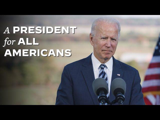 "I'll be a President for All America" Joe Biden's Moving Speech from Gettysburg