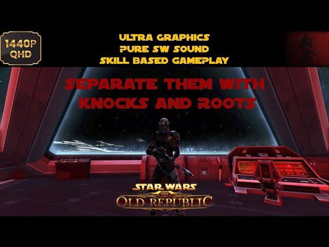 SWTOR 7.2 PvP Arena | 2023 lvl 80 - Engineering Sniper - Tatooine Arena |  Separate them with Knocks