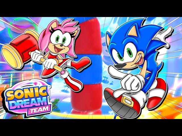  Sonic DREAM TEAM!!  - Sonic & Amy Play Sonic Dream Team!!