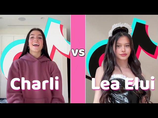 Charli D’amelio Vs Lea Elui TikTok Dances Compilation (Perfectly Synced)