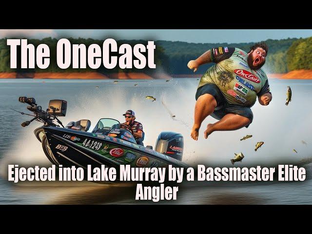 Ejected by a BASSMASTER Elite Angler's Boat - Pete survives Lake Murray - Trey hammer's Lake Mayo