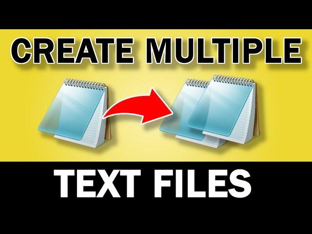 Use This Hack to Create Multiple Text Documents At Once