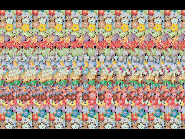 50 amazing 3D Stereograms  / Magic Eye