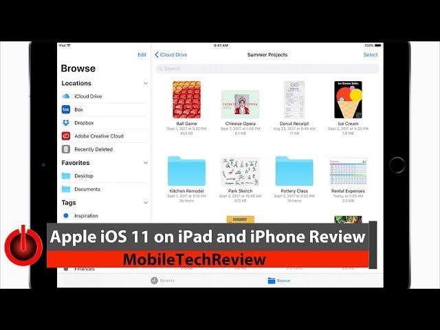 Apple iOS 11 on iPhone and iPad Review