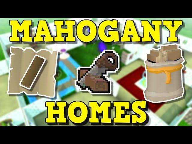 Mahogany Homes Is The Best Way To Level Construction | OSRS Mahogany Homes Guide