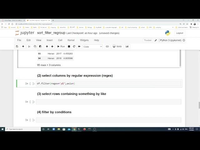 How to sort, filter and group data using Python Pandas