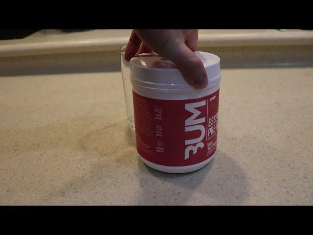 Raw CBUM pre-workout review