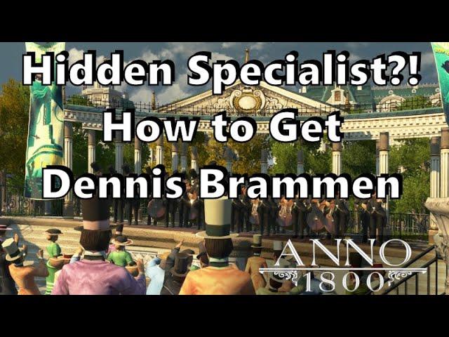 Hidden Specialist in Anno 1800?! How to Get Dennis Brammen, the Food Critic - PietSmiet YouTuber