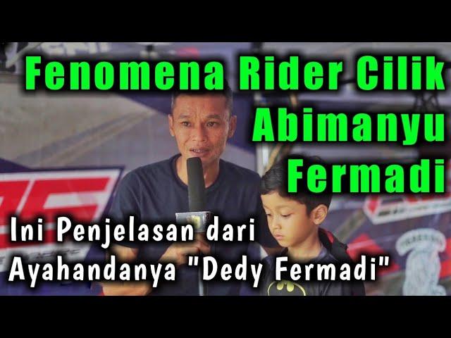 Fenomena Rider Cilik Abimanyu Fermadi, Ini Penjelasan dari Ayahandanya "Dedy Fermadi"