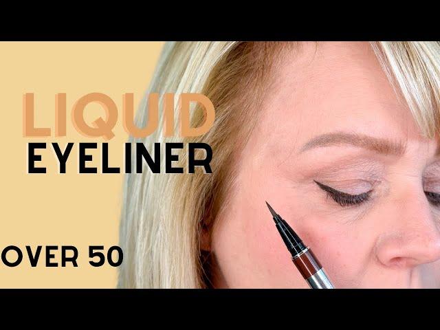 Perfect Lifted Liquid Eyeliner: FAST & EASY for Mature Eyes