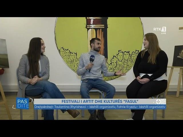 Pasdite - Taulantina Xhyrishevci, Fahrie Kryeziu - Festivali i artit dhe kulturës "Fasul" 22.11.2024