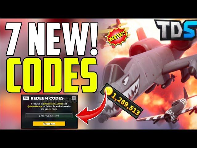 ️UPDATE!!️ TOWER DEFENSE SIMULATOR ROBLOX CODES 2024 - TOWER DEFENSE CODES 2024 - TDS