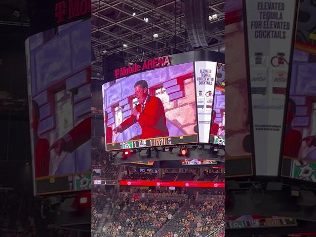 Jersey Boys perform at VGK Game