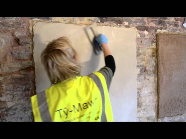 20) Finishing lime plaster (smooth and flat)