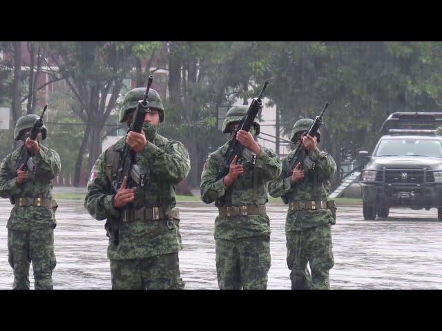 Adiestramiento de ingreso al Ejército Mexicano