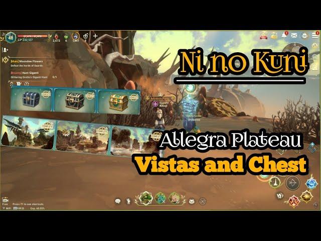 Ni no Kuni: Cross Worlds | Allegra Plateau & Chests