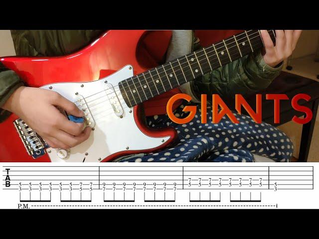 [TAB] Giants - ONE OK ROCK Guitar Cover (Eye of the Storm JAPAN TOUR 2020 Live ver.)