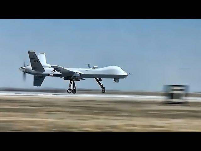 MQ-9 Reaper Drone Training • Touch & Go Landings