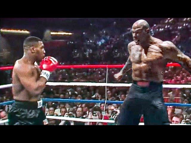 A Cocky Giant Pissed Off Mike Tyson And This Is What It Turned Out To Be! This is scary to watch...