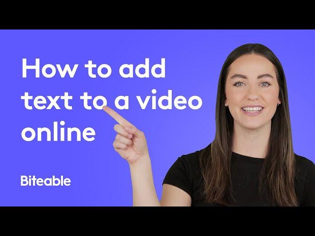 How to add text to a video online (quick and easy steps!)