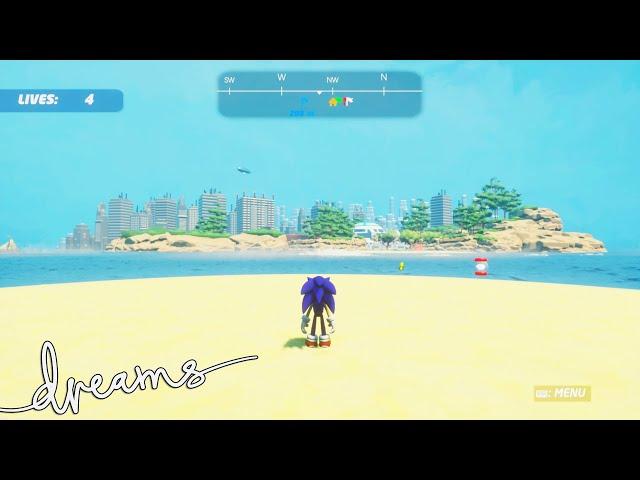 INSANE SONIC GAME! | Dreams PS4