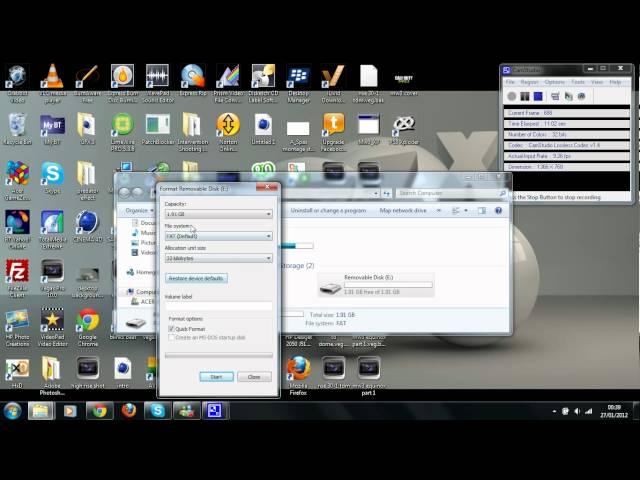 How to FAT Format USB