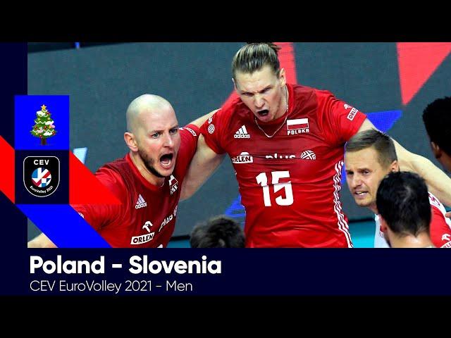 Poland vs Slovenia I CEV EuroVolley 2021 Men I Holidays Special