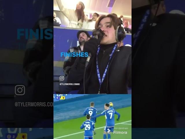 @LCFC 2-0 @watfordfcofficial - Jamie Vardy goal behind the scenes commentary