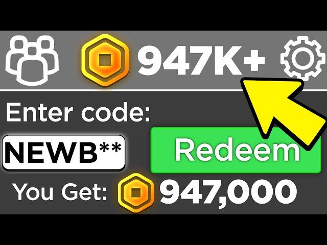 Enter This Code For FREE ROBUX in Roblox.. (2024)