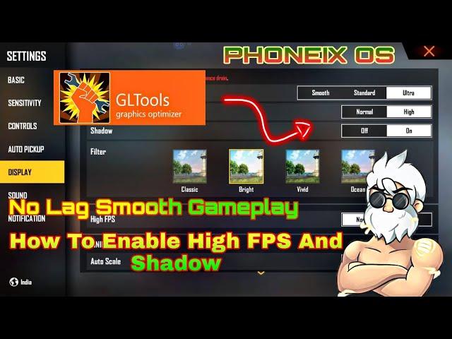  Phoneix Os High Graphics Settings Enable |  High FPS No Lag | Smooth Gameplay 100% | Phoneix Os