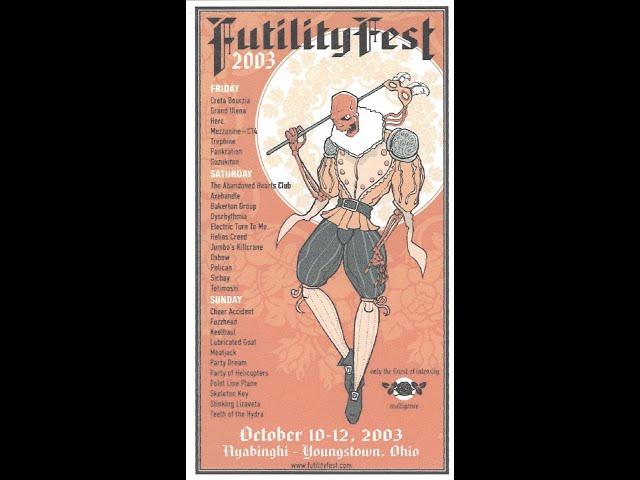 Cheer-Accident - Live 10/12/2003 - Futility Fest