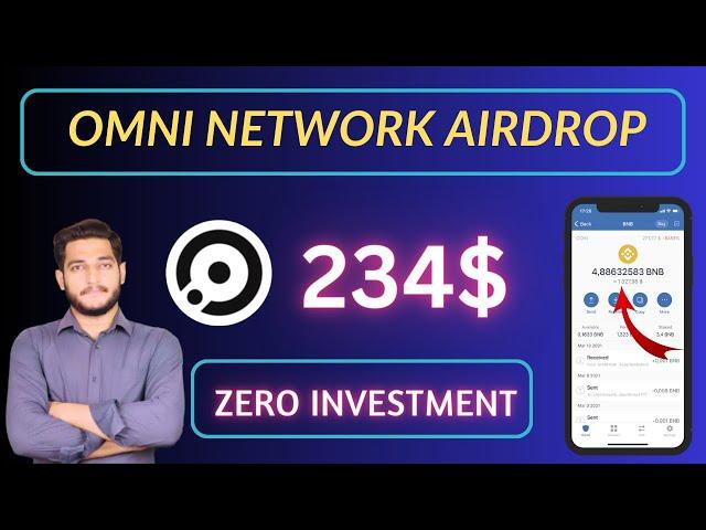 Omni Network Airdrop || New Free Crypto Airdrop || How To Earn Money Online Without Investment