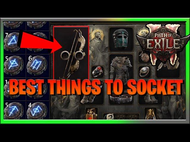 Path Of Exile 2 Best things to Socket Tips and Tricks For Beginners and Advanced Players EP 6