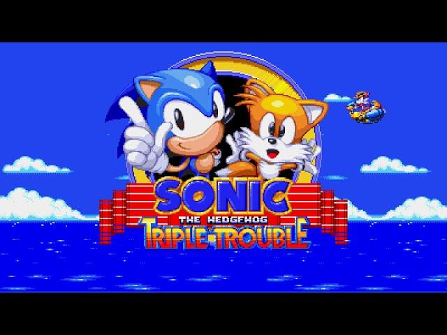 Sonic Triple Trouble 16-Bit (V1 Release)  Story Mode Playthrough (1080p/60fps)