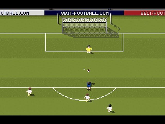 Robin Van Persie goal against Spain in 8bit