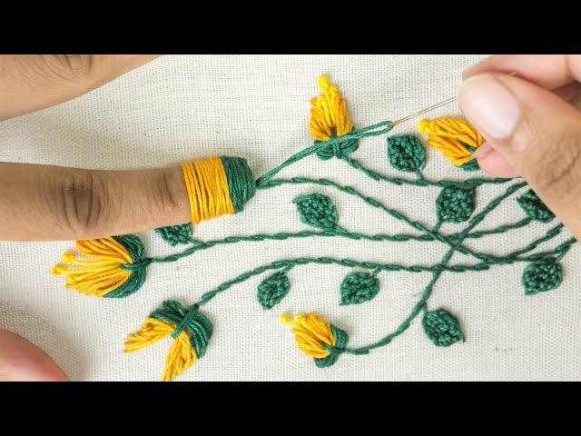 Amazing Hand Embroidery: Learn Flower Ideas with Tricks