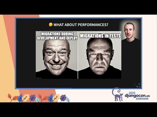 Django migrations, friend or foe? Optimize your Django migrations for faster testing Denny Biasiolli