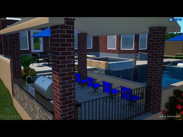 Schmid Family Pool - 3D Swimming Pool Design