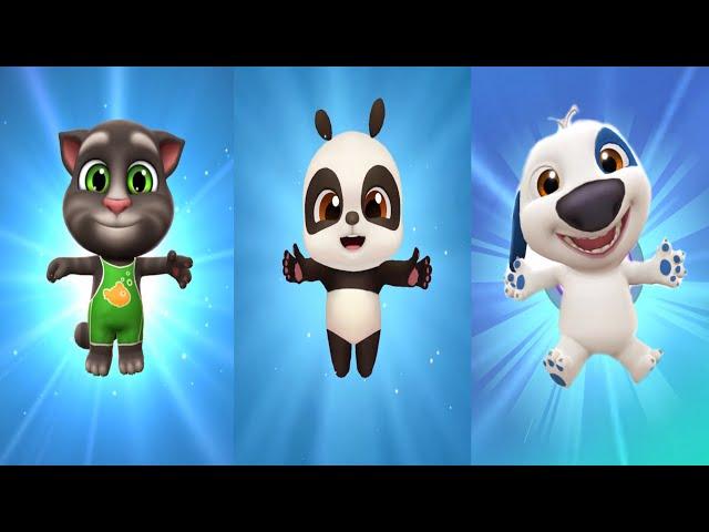 Happy Birthday My Talking Tom 2 Vs My Talking Baby Panda 2 Vs My Talking Hank 2 | Level 10