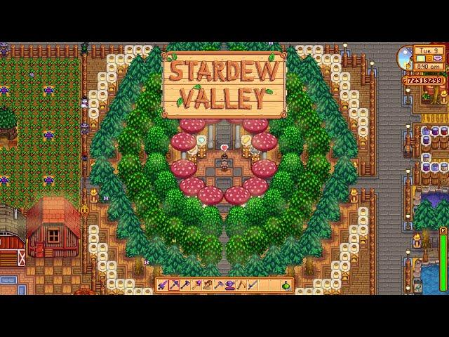 My Year-24 Stardew Valley Farm Tour (100% Perfection, No Mods)