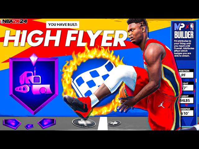 Creating the Ultimate High Flyer Build in NBA 2K24: Step by Step Guide!