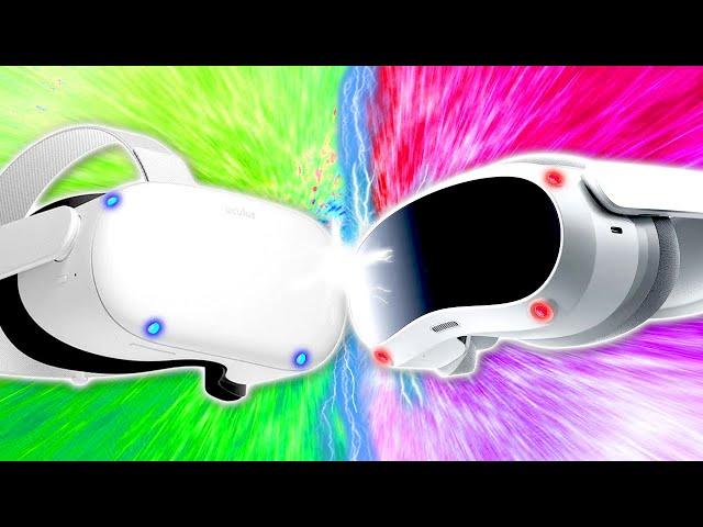 The ULTIMATE VR Headset Durability Test! Pico 4 VS Quest 2!