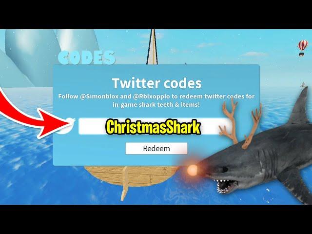 ALL *NEW* SHARKBITE CODES *CHRISTMAS UPDATE* Roblox Sharkbite Codes 2021!