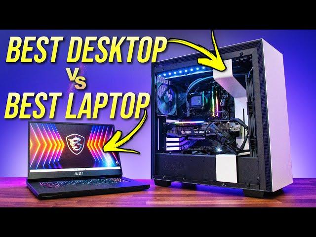 BEST Gaming Laptop vs BEST Desktop PC