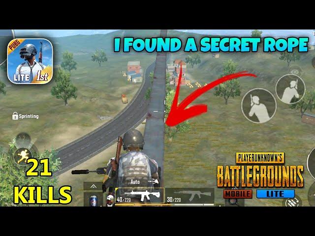 I Found A Hidden Secret Rope In PUBG Mobile Lite