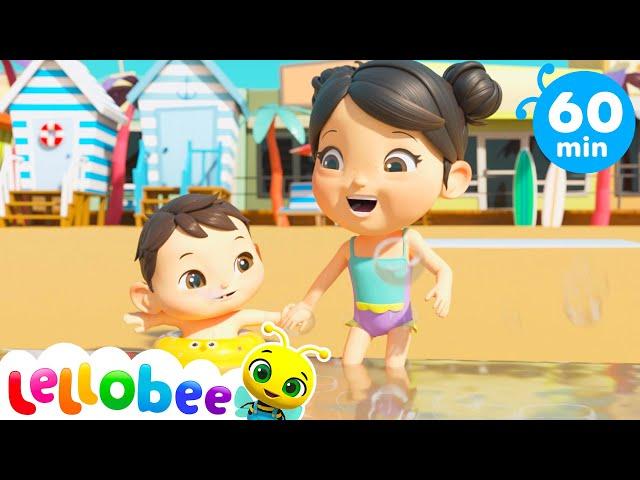 Max and Ella Have Fun On Summer Vacation | Baby Nursery Rhyme Mix - Preschool Playhouse Kids Songs