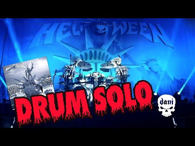 Drum Solo "God Given Right" Tour  Dani Löble - Drummer of Helloween #drums #helloween #drum #solo